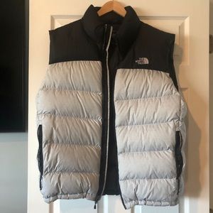 North face men’s down vest